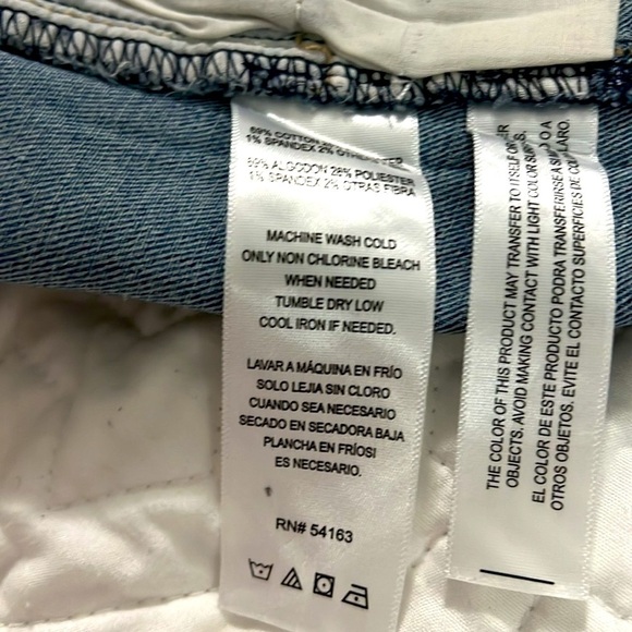 DKNY Demin Mini Skirt - Picture 8 of 8